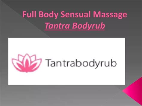 Full Body Sensual Massage Whore Esztergom